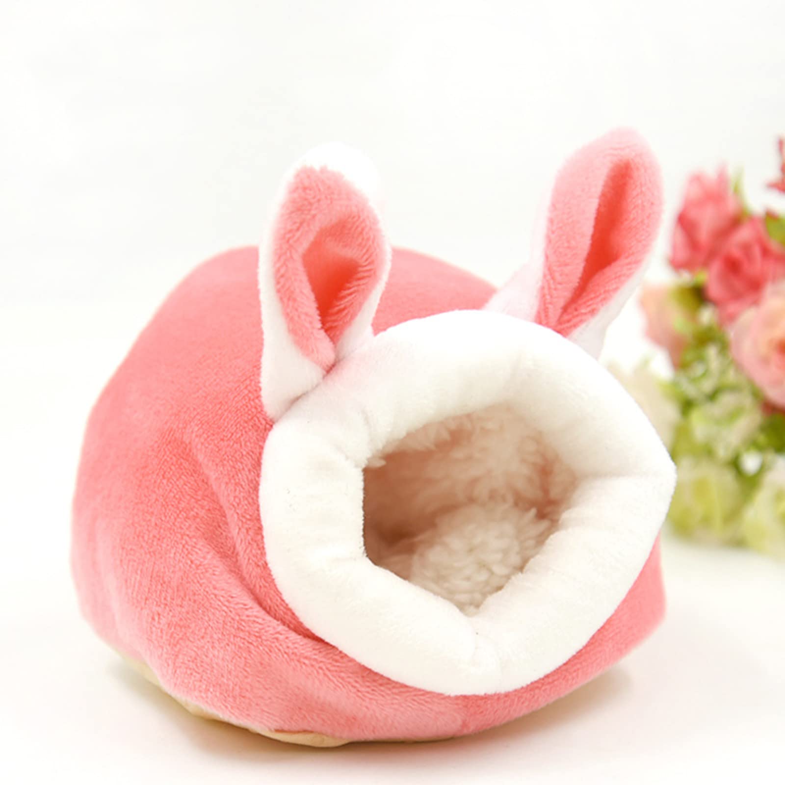 Warm Velvet Hamster Hammock - Cozy Pet Bed for Guinea Pigs & Hedgehogs - Perfect for Winter Sleep