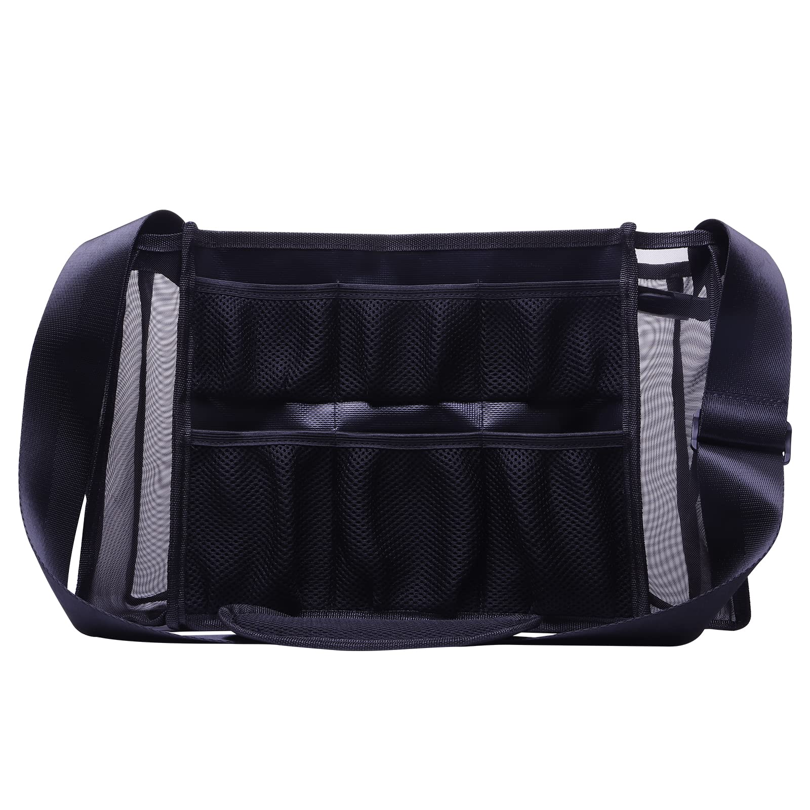 **MOND'SUB Large Professional Makeup Bag for Women - Waterproof Cosmetic Organizer with Shoulder Strap, Makeup Brush Storage Holder - Perfect for MUA, Freelancers & Beginners (Ideal for Travel, Salon & Professional Use)**