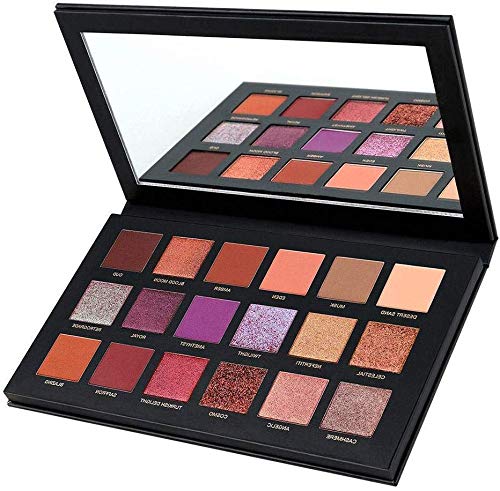 Lecherous Beauty Desert Dusk Eyeshadow Palette - 12 Highly Pigmented Matte & Shimmer Eyeshadows (100g) for Day to Night Makeup Looks | Perfect for Parties, Weddings & Special Occasions