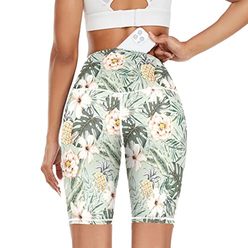 Retro Flower Pineapple