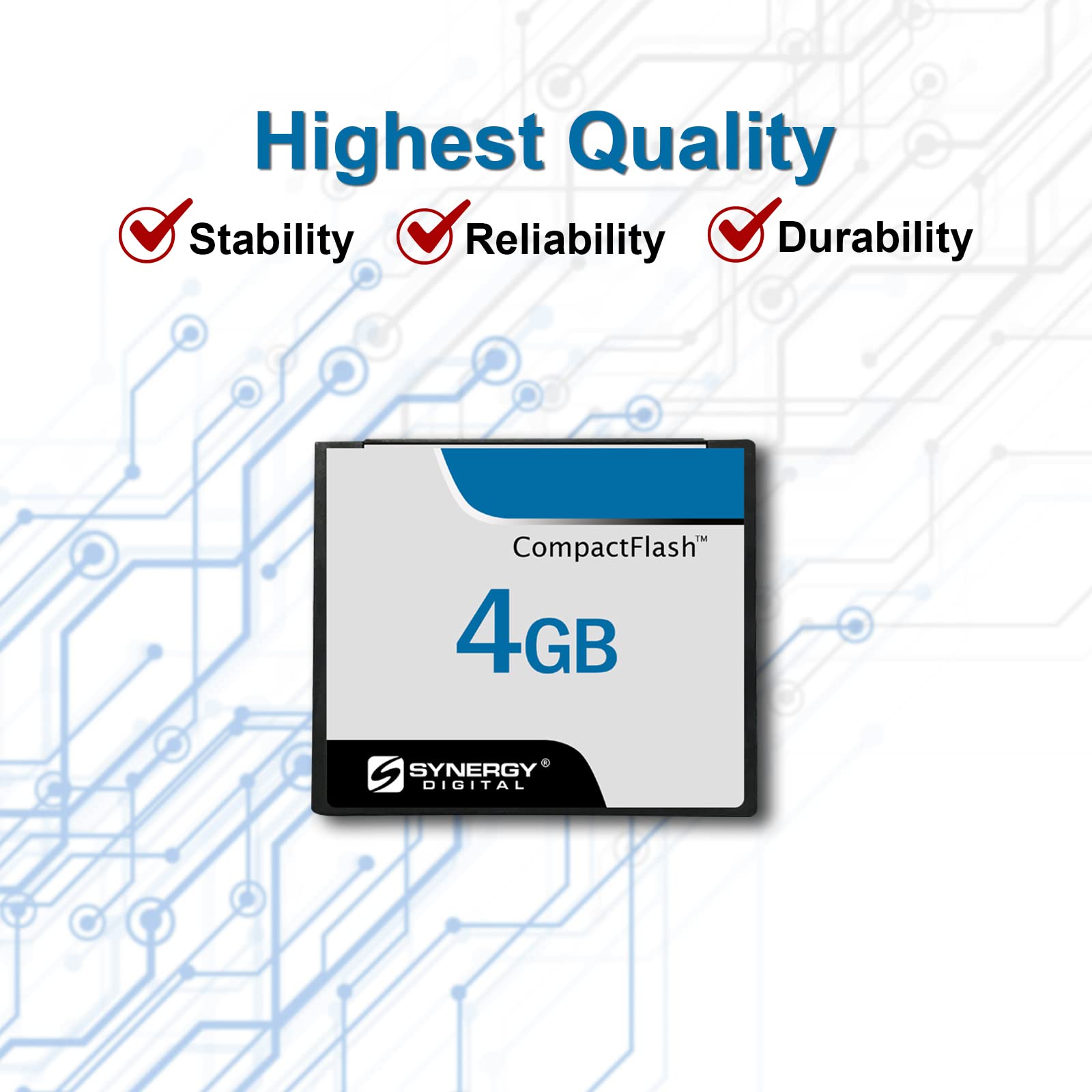Canon Powershot A95 Digital Camera 4GB CompactFlash Memory Card - High Speed Storage for Photos & Videos, Perfect for Travel, Events & Professional Photography