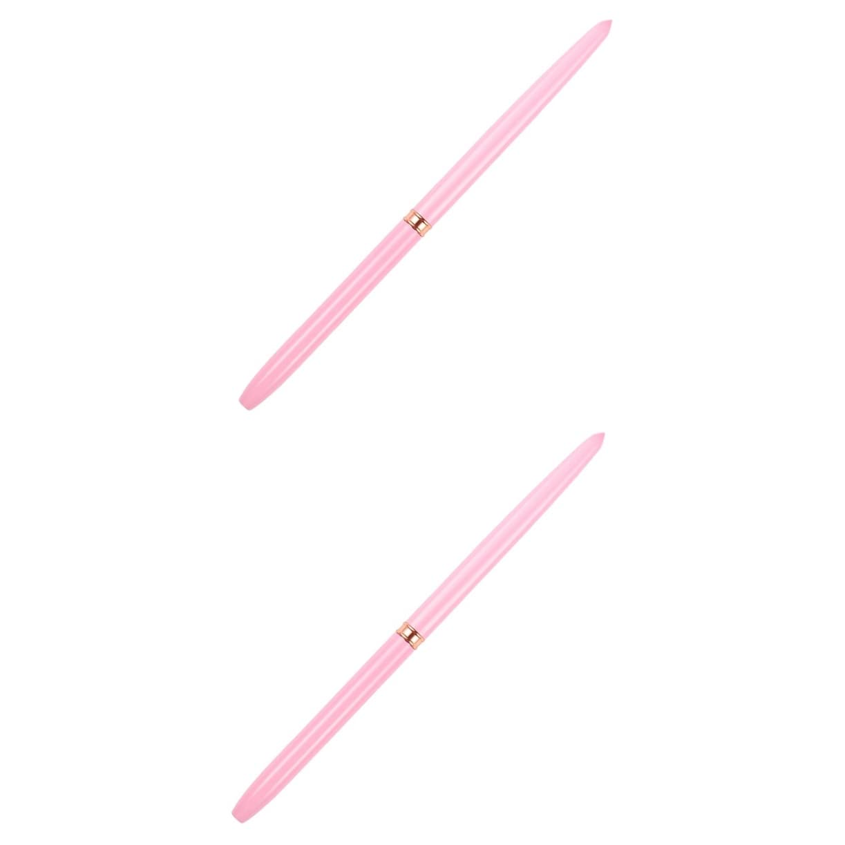 FOMIYES Professional Nail Art Dotting Pen Set - 2PCS 3D Gel Manicure Tools with Nail Brushes for Acrylic & Gel Polish | Perfect for Salon, Home DIY Nail Design & Professional Nail Artists
