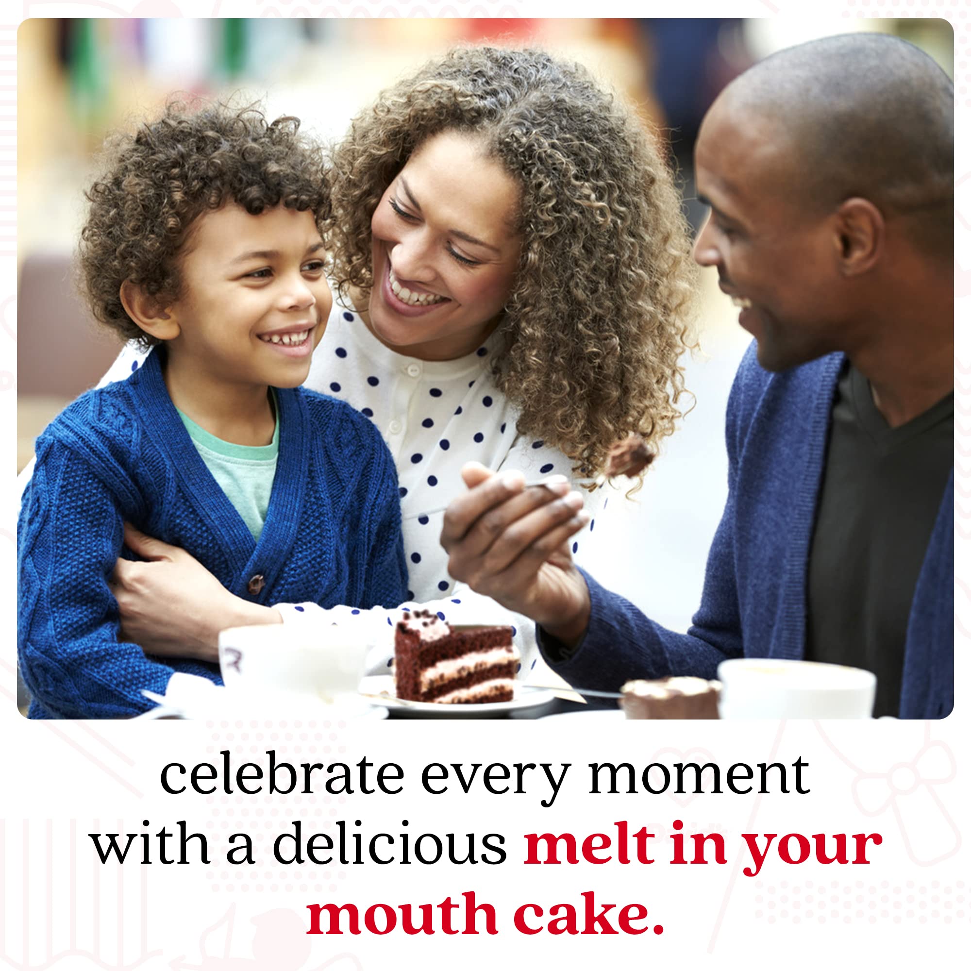 David's Cookies Marshmallow Chocolate Layer Cake - 10 Inch Fresh Bakery Dessert for Birthday Parties, Anniversary Celebrations & Special Events - Moist Pre-Sliced Cake for Easy Sharing - Perfect Gift for Chocolate Lovers - Same Day Delivery Available