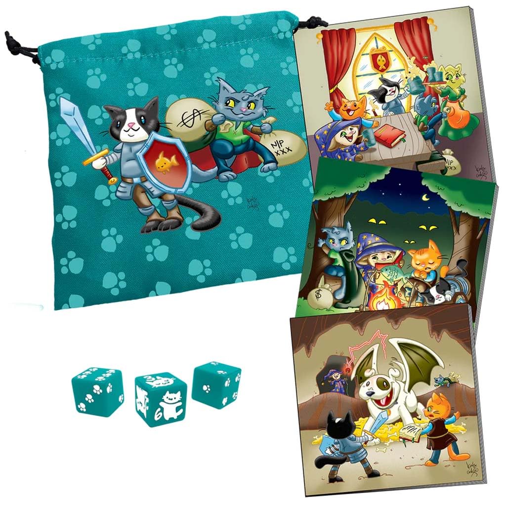Steve Jackson Games Dungeon Survival Pack Kitten Adventurers - Large 7.5