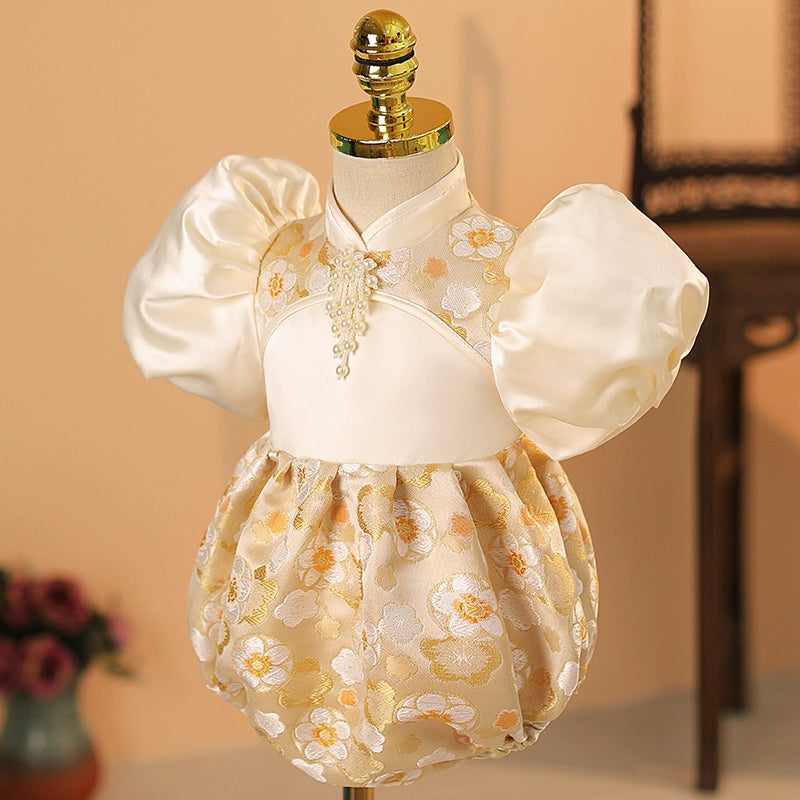 Adorable Baby Girl Baptism Dress - Toddler Birthday & Christmas Princess Gown for Special Occasions | Perfect for Christenings, First Birthdays & Holiday Celebrations