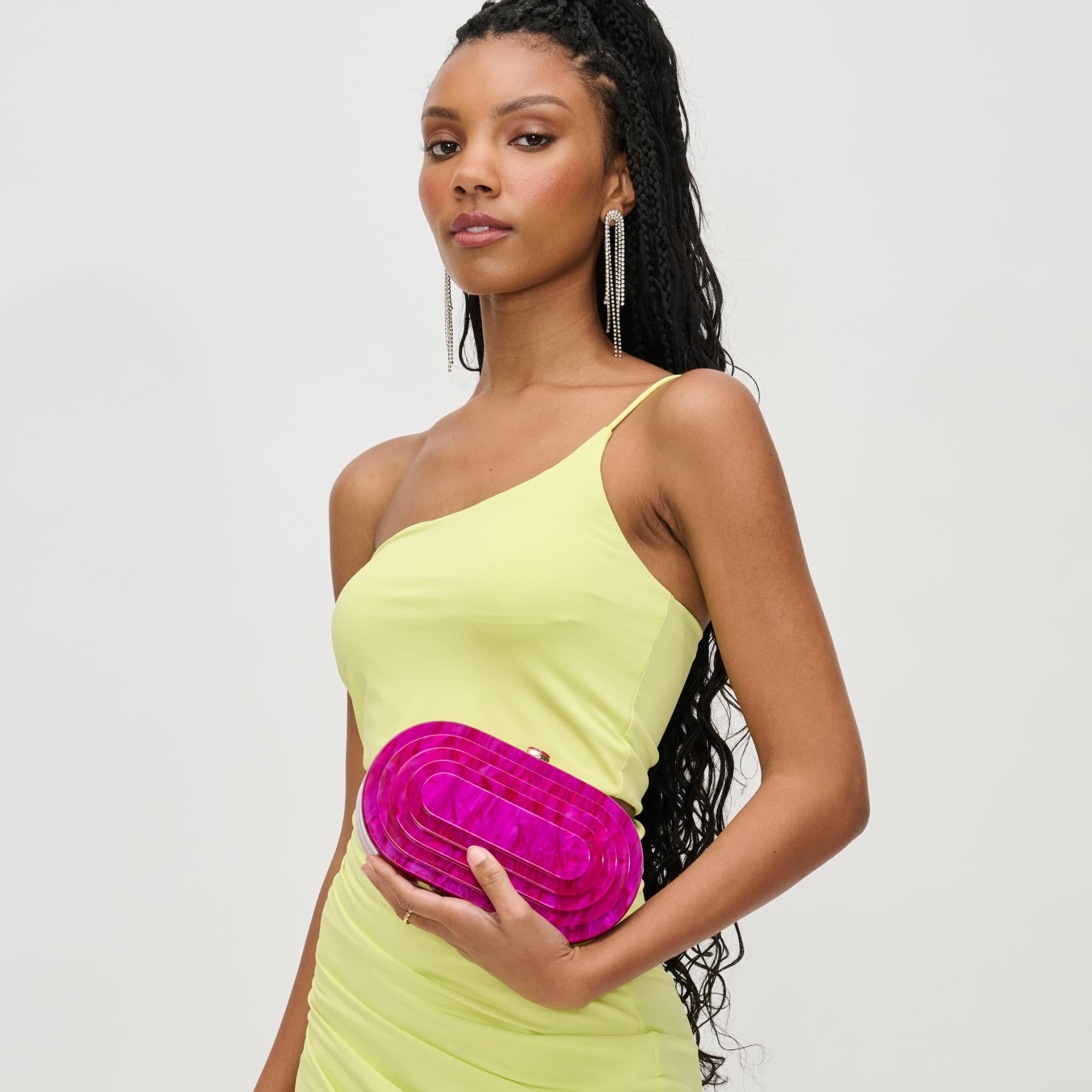 Jimberly Elegant Women's Evening Clutch Bag for Parties, Weddings & Special Occasions - Stylish & Compact Handbag for Night Out