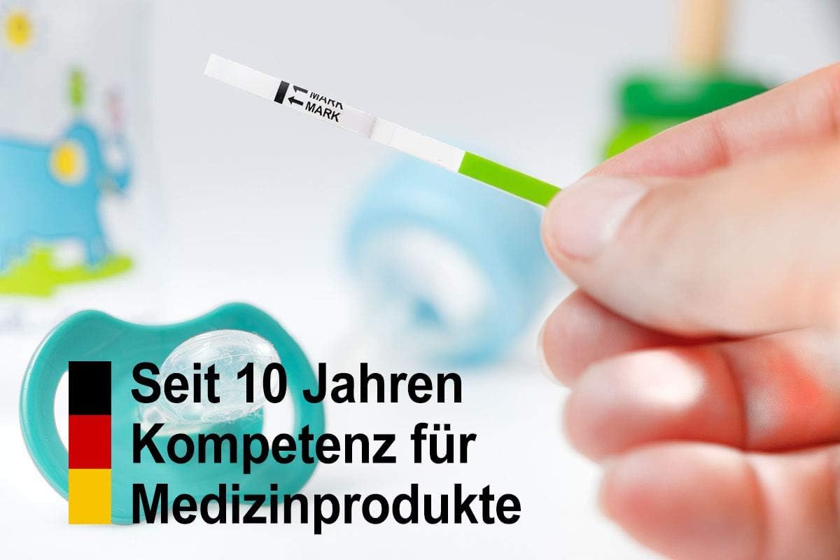 One-Step Ovulation Test 50 Pack, 20 miu/ml Sensitivity - Fertility Test for Women - Home Use