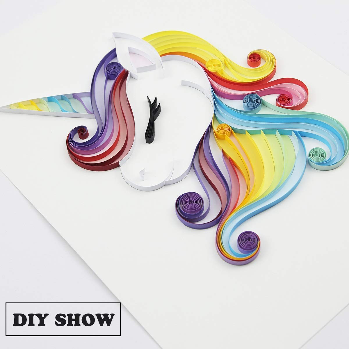 Quilling Kits with Tools & Supplies | Paper Crimper, Quilling Paper Strips for DIY Art Projects | Perfect for Card Making, Scrapbooking & Home Decor