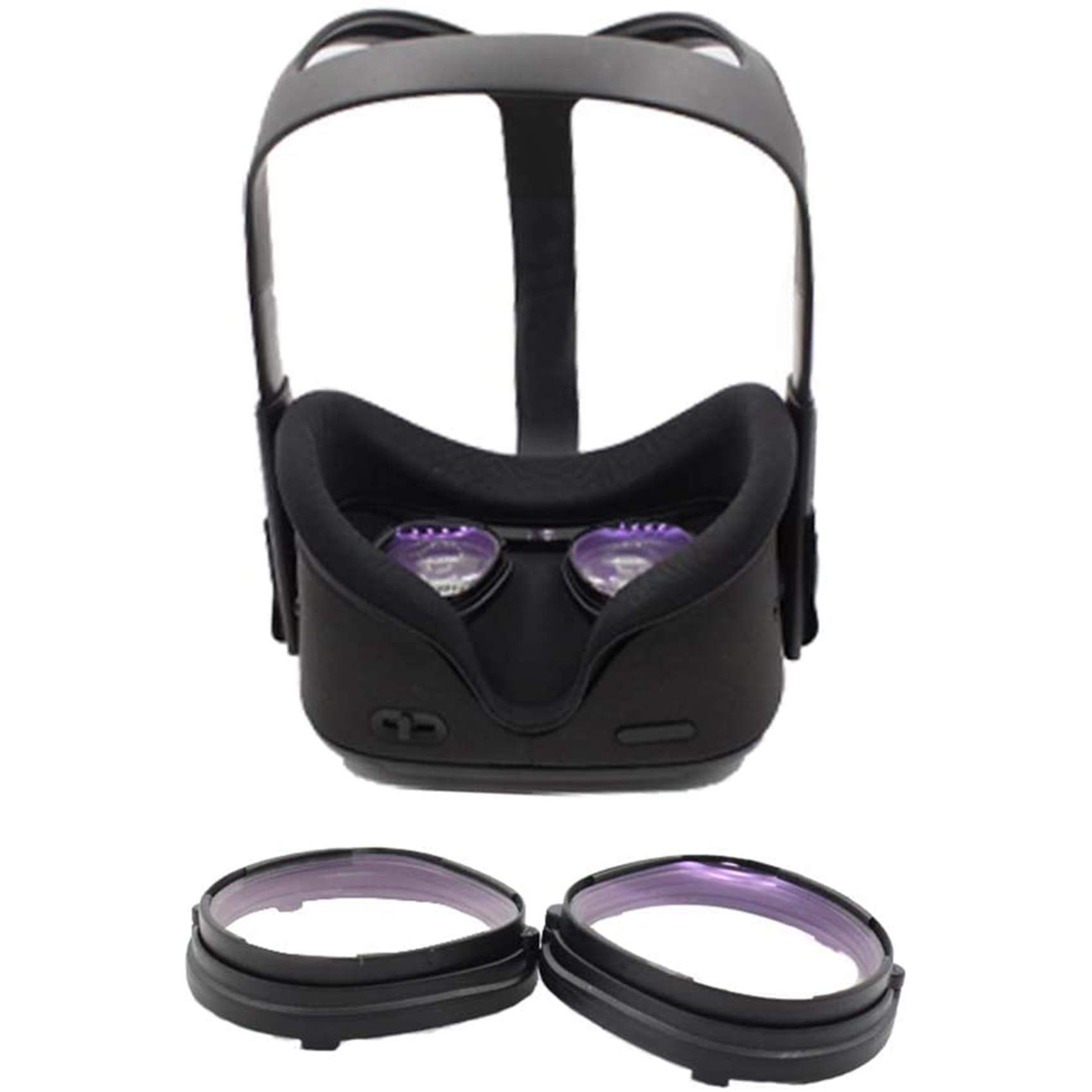 Blue Light Blocking Magnetic Glasses for VR Headsets - 0 Degree Anti-Glare Lens, Comfortable & Stylish Gaming Accessories for PC, Console & VR Gaming Sessions