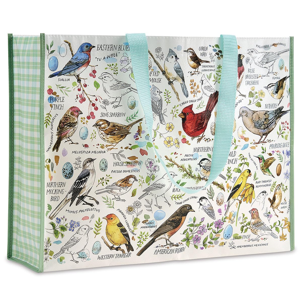 Eco-Friendly Large Reusable Shopping Tote Bags - Durable Grocery Bags for Supermarket, Beach & Travel - Washable & Foldable