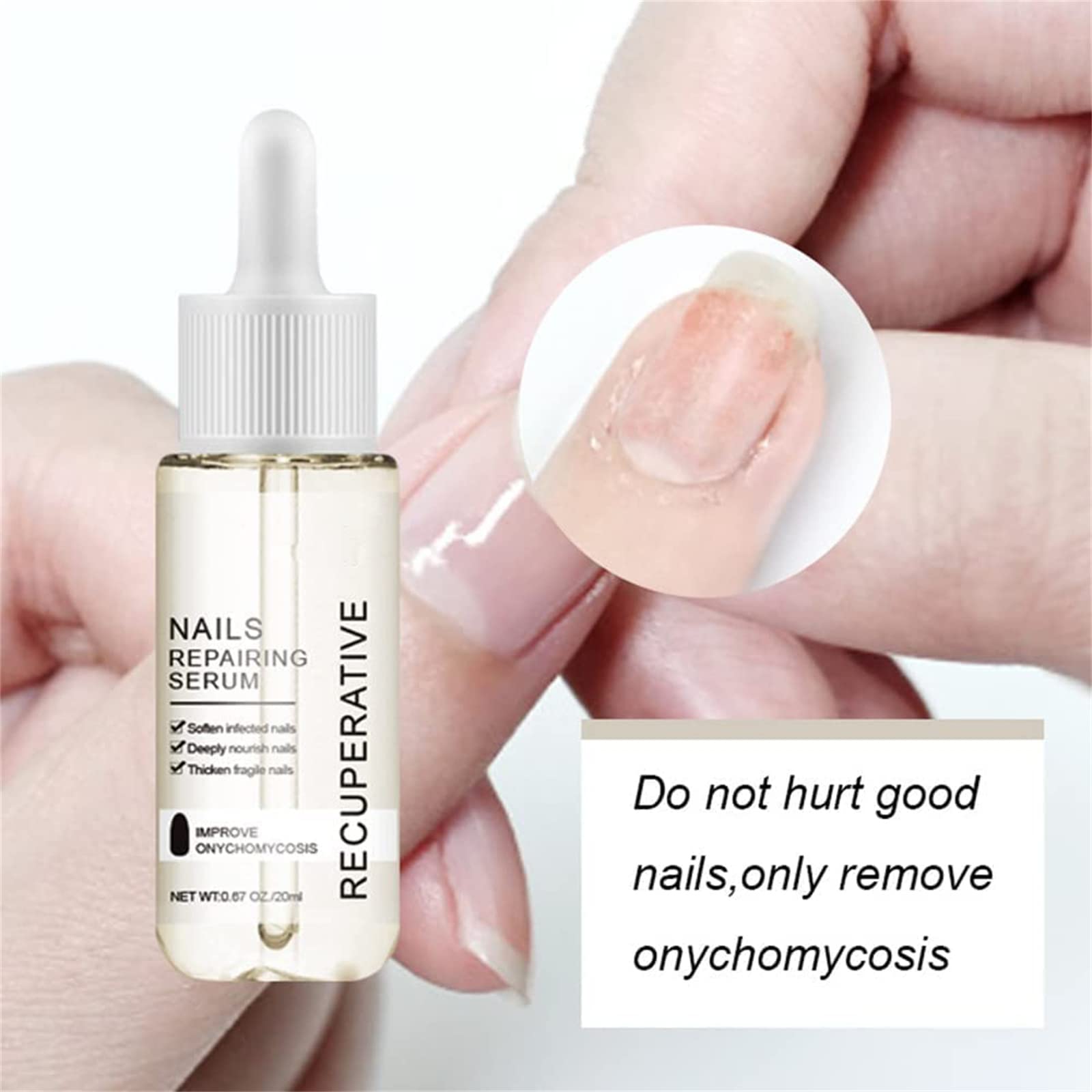 7 Days Fast Nail Growth Serum & Cuticle Oil - Strengthens Weak, Brittle Nails - Natural Nail Care Treatment for Stronger, Healthier Nails - Perfect for Manicures, Pedicures & Daily Nail Care (3 Pack)