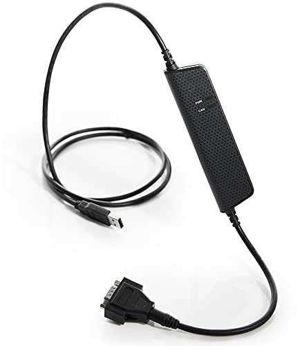 Kvaser Leaf Light v2 HS USB to CAN Bus Interface Converter - High-Speed CAN Communication Device for Automotive Diagnostics, Industrial Automation & Embedded Systems