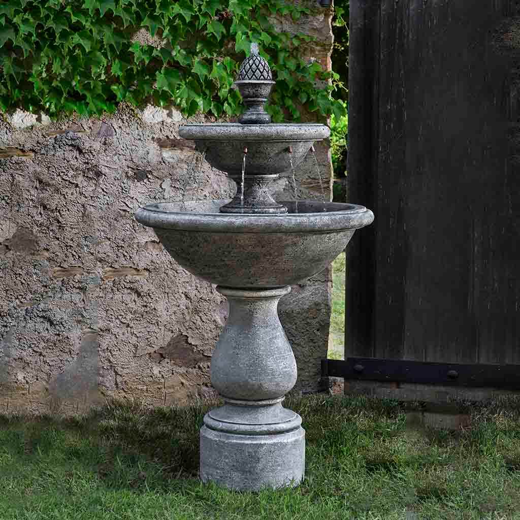 Campania International Charente Fountain - Classic Outdoor Garden Water Fountain for Patio, Yard & Landscaping | Perfect for Backyard Decor, Zen Meditation & Relaxation