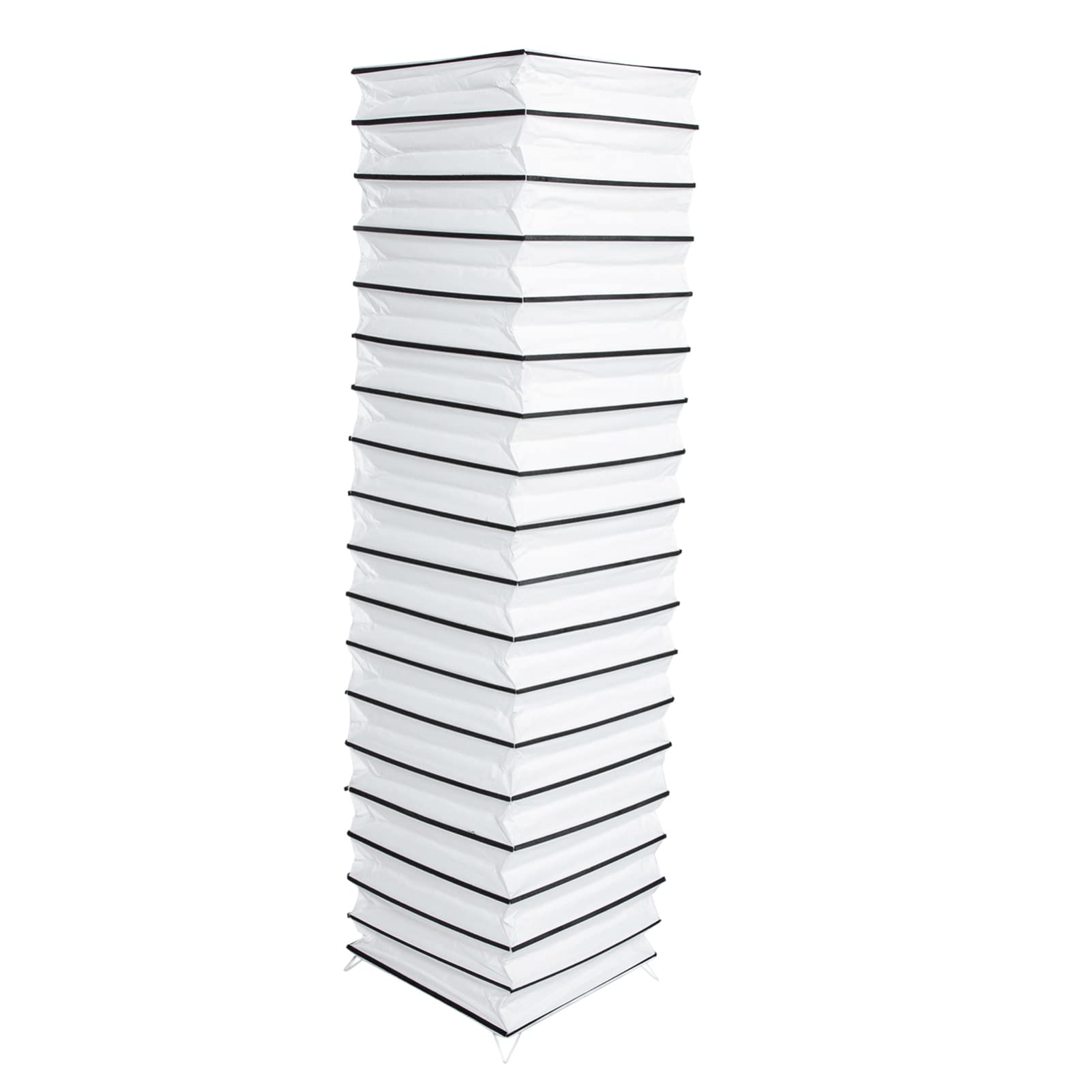 Modern Japanese Style Paper Floor Lamp Shade - Bedroom, Living Room & Hotel Replacement Lamp Shade - Perfect for Cozy Ambiance, Reading Nook & Nightstand Lighting