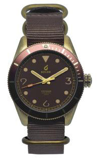BOLDR Voyager Caspian Automatic Watch - Stainless Steel Diver's Watch for Men - Waterproof Luxury Timepiece for Diving, Swimming & Outdoor Adventures
