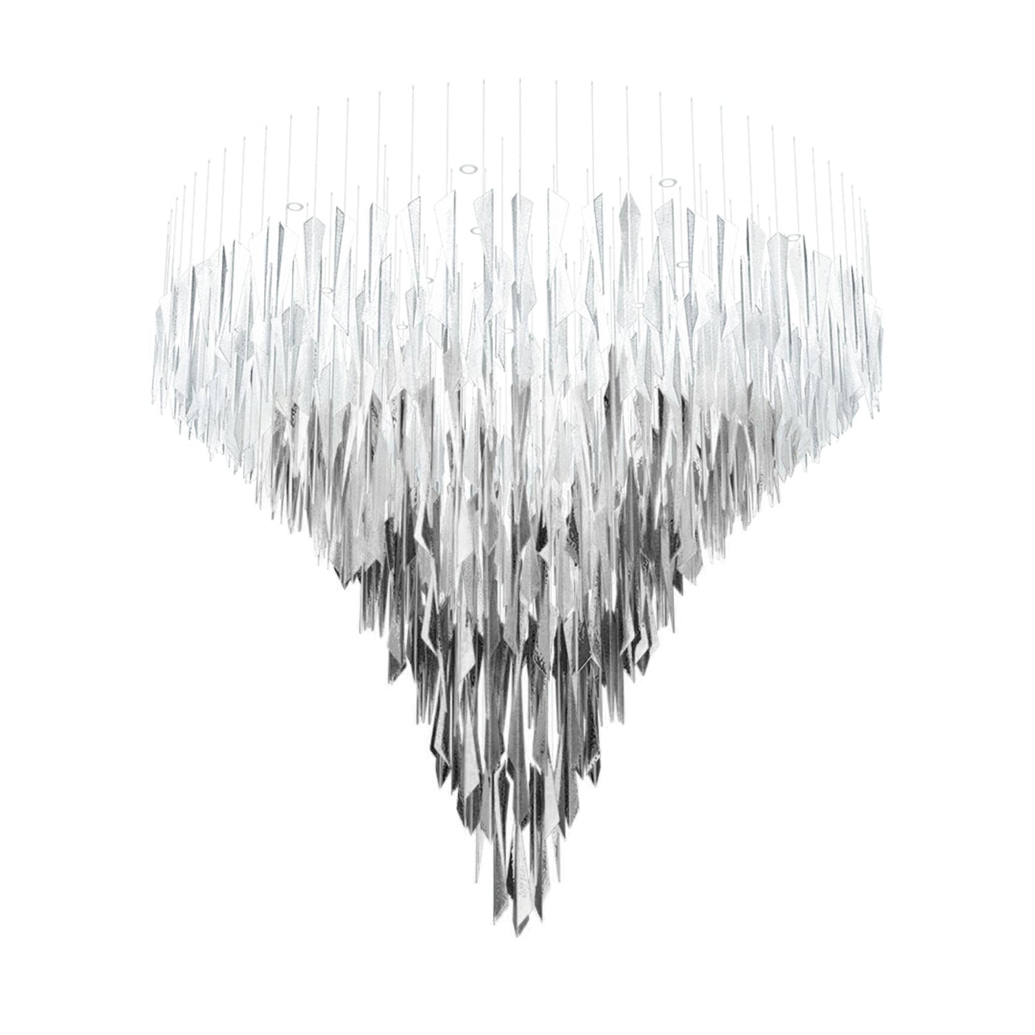 Elegant Breeze Chandelier - Modern Crystal Ceiling Light Fixture for Dining Room, Bedroom & Living Room Decor | Perfect for Home, Wedding & Restaurant Lighting