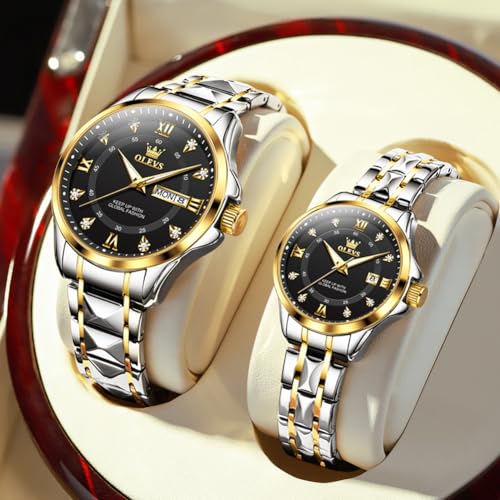two tone & silver-black couple