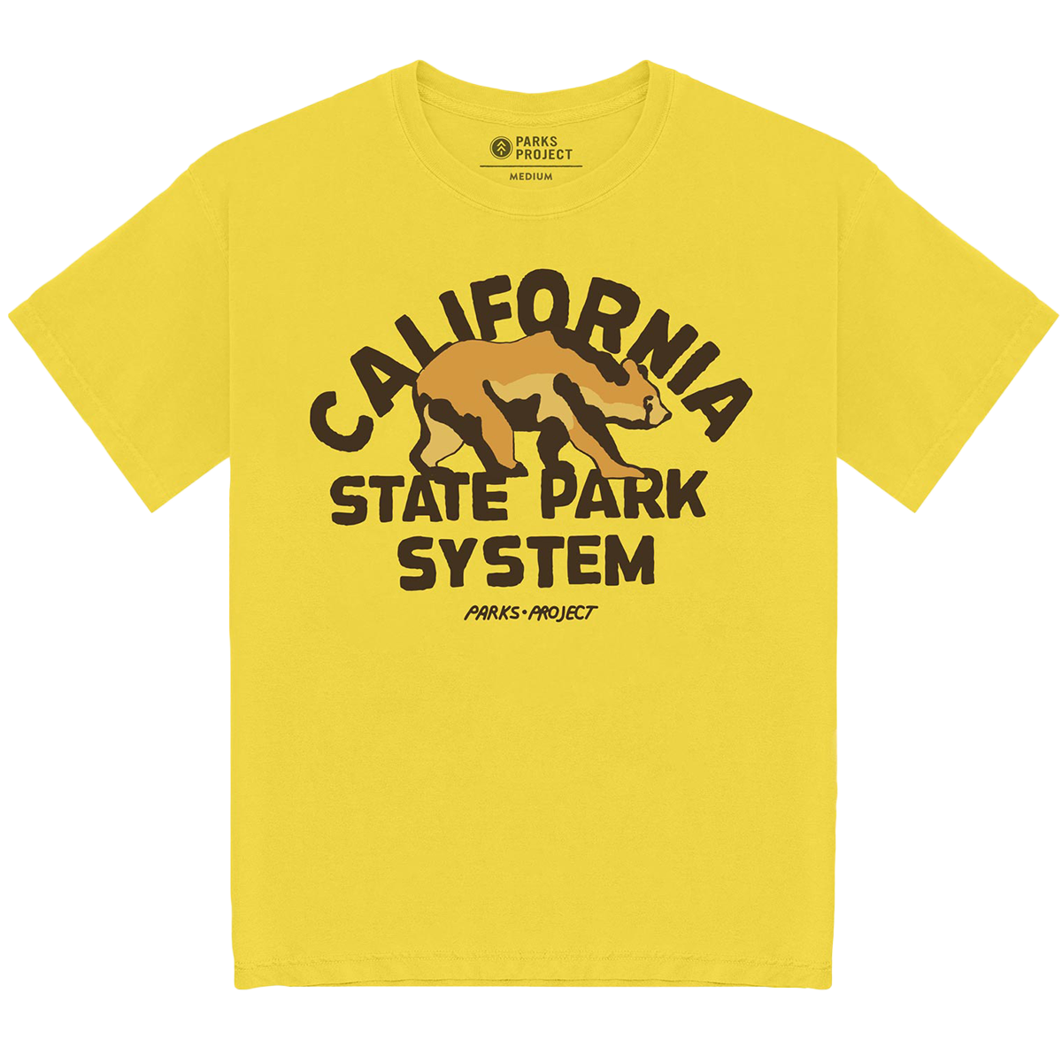 Vintage California State Park Bear Logo T-Shirt - Soft Cotton Unisex Tee for Outdoor Adventures & Casual Wear