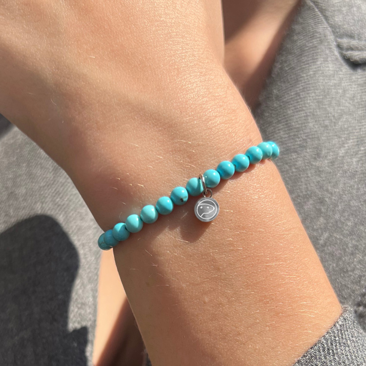 Turquoise Bracelet for Women - Mini Beaded Adjustable Wrap Bracelet - Boho Chic Jewelry for Casual Wear, Gift Giving & Everyday Fashion