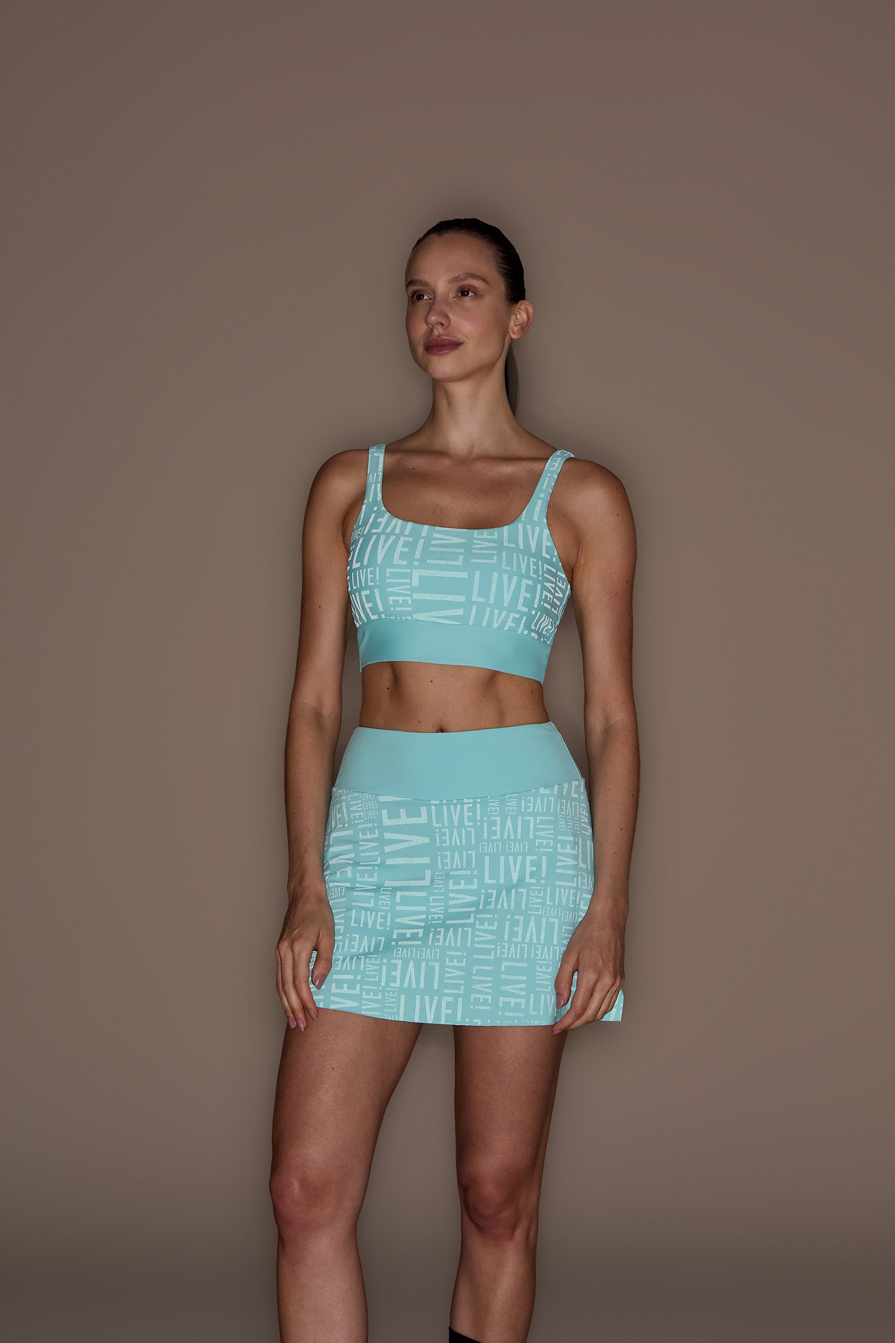 Live! Sense Pro® Skirt - Women's High Waist Flowy Midi Skirt with Pockets | Perfect for Work, Date Night & Summer Outfits
