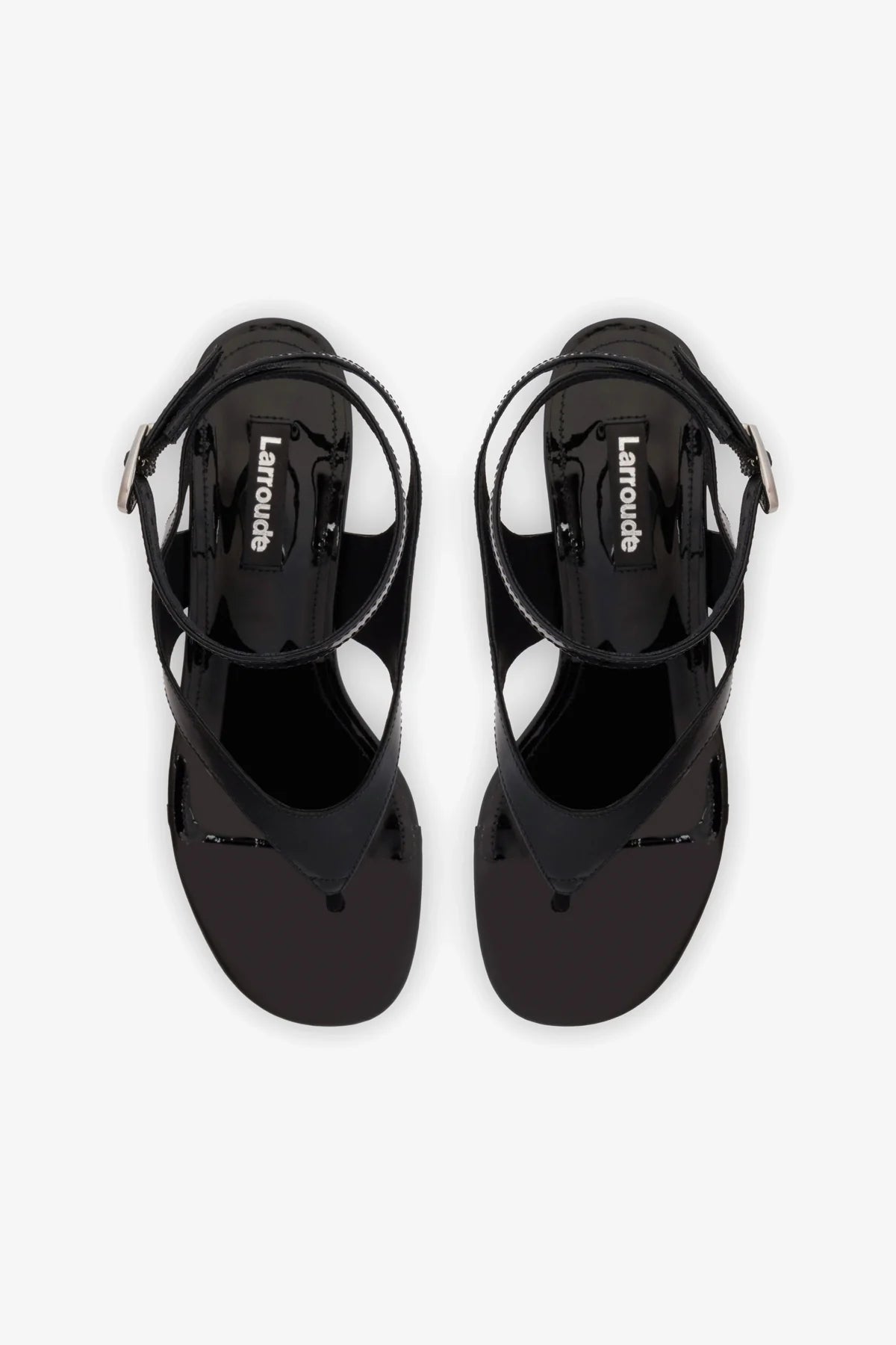 Gaia Block Sandal - Black Leather Women's Sandals for Summer | Comfortable & Stylish Footwear for Beach, Vacation & Casual Outings