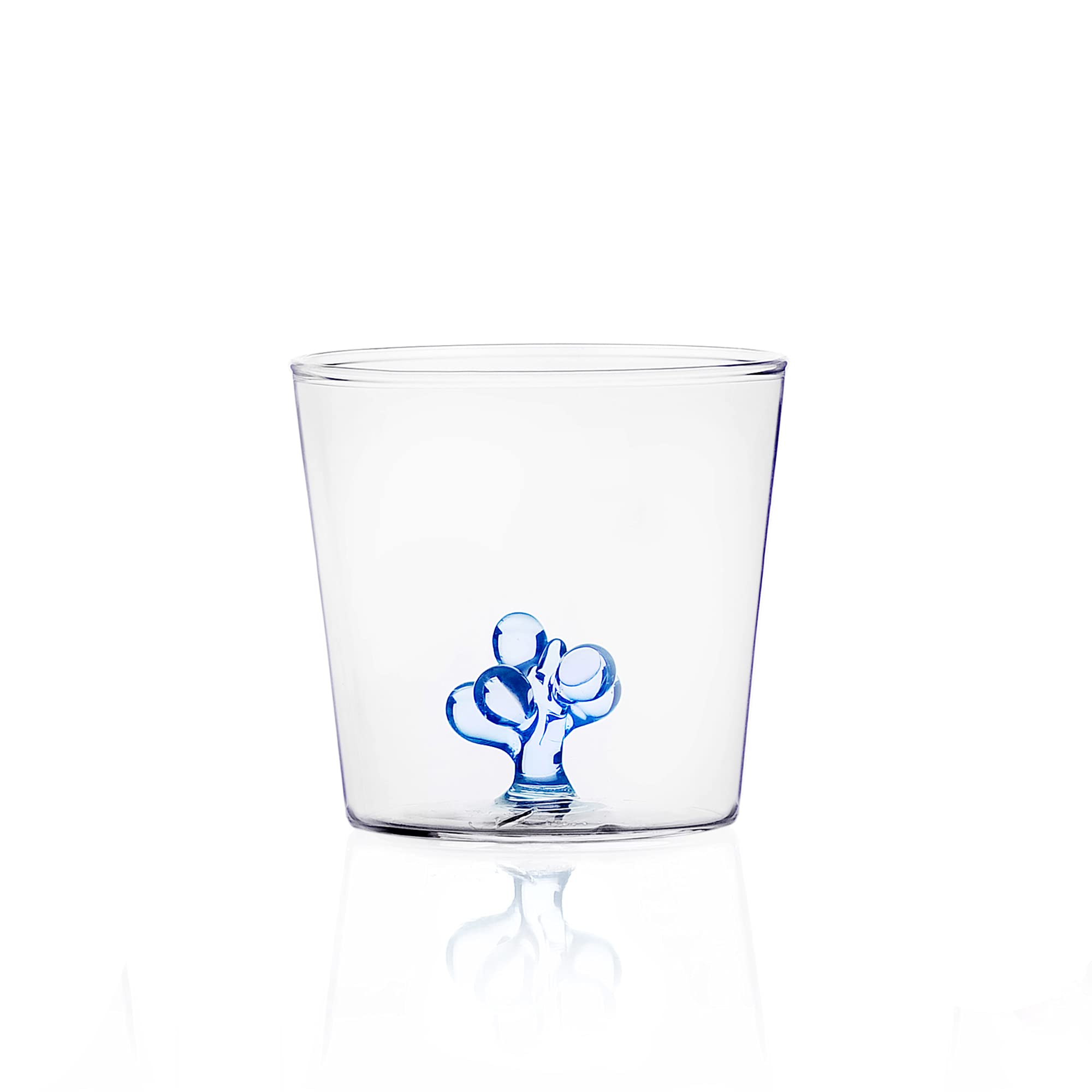 Ichendorf Milano 093520095 Tumbler Rugiada - Greenwood Collection Glass Cup for Water, Juice & Cocktails - Perfect for Home, Office & Restaurant Use