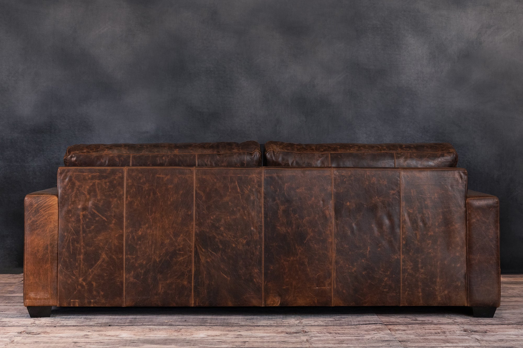 Premium MAXELL 42 Series Genuine Leather Sofa - Modern Comfort for Living Room, Lounge & Office - Durable & Stylish Home Furniture
