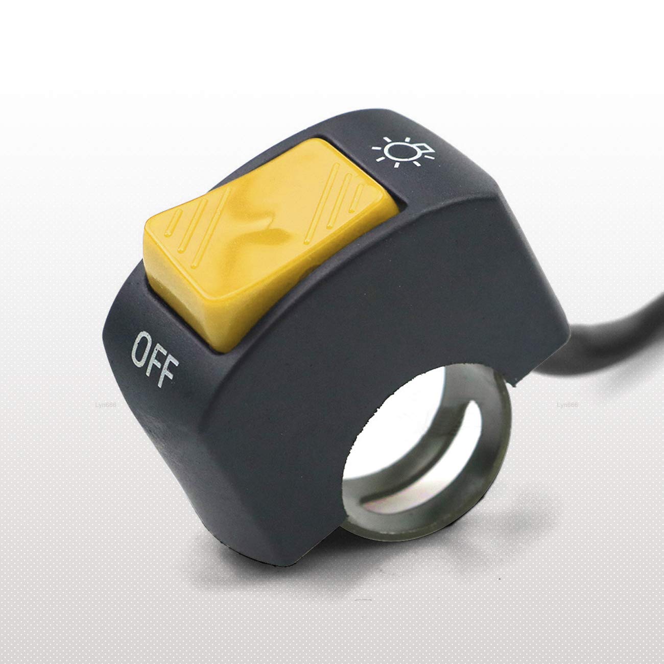 Motorcycle Handlebar Switch Push Button On/Off Tuning Part for U5 U7 U2 LED Lights - Fits 7/8