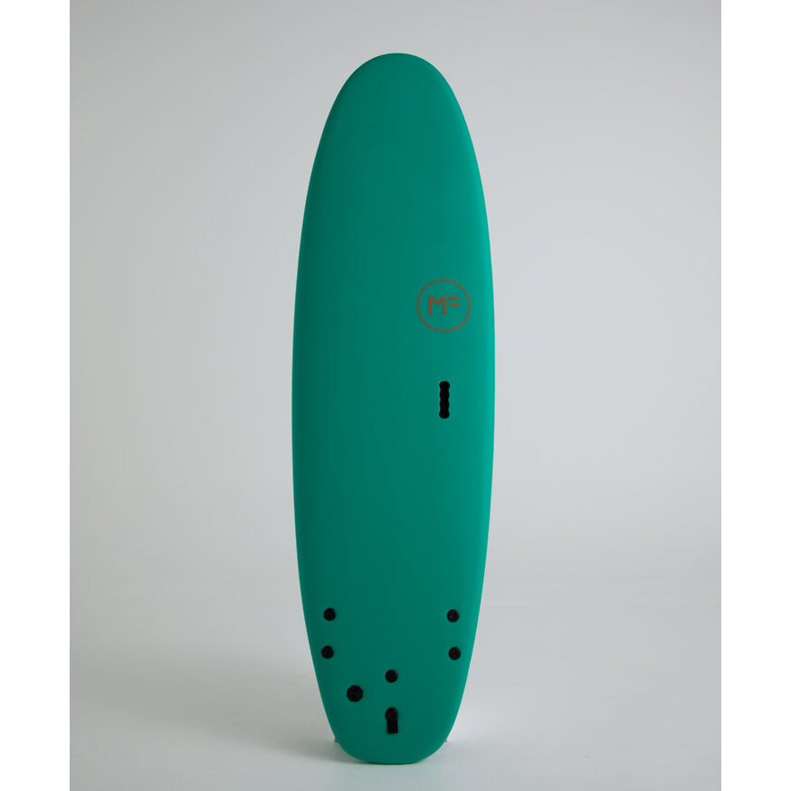 MF Mick Fanning Beastie 7'0 Super Soft Tri Surfboard - High Performance Aqua Marine Surfboard for All Wave Conditions | Perfect for Beginners and Pro Surfers at Beach, Reef Breaks and Small Waves