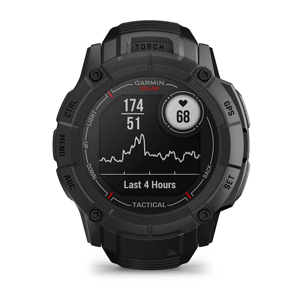 Garmin Instinct 2X Solar Tactical Smartwatch with Ballistic Calculator & NVG Compatibility - Rugged Outdoor GPS Watch for Hiking, Hunting & Military Use