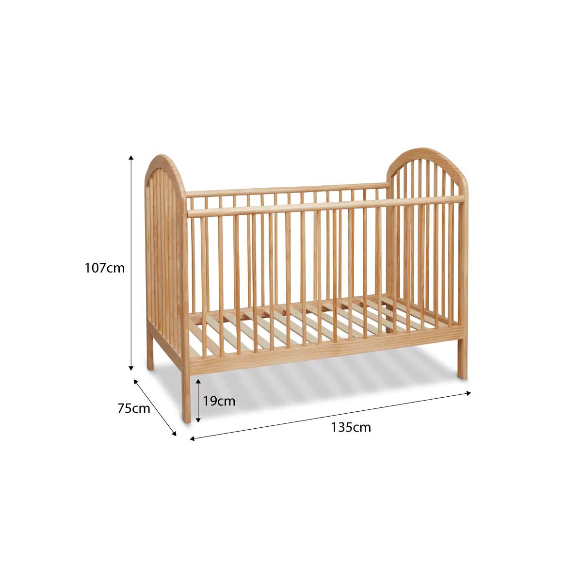 Archie 5-Piece Nursery Furniture Set - Crib, Dresser, Changing Table & More for Baby's Room | Modern & Safe Nursery Decor for Newborns & Toddlers