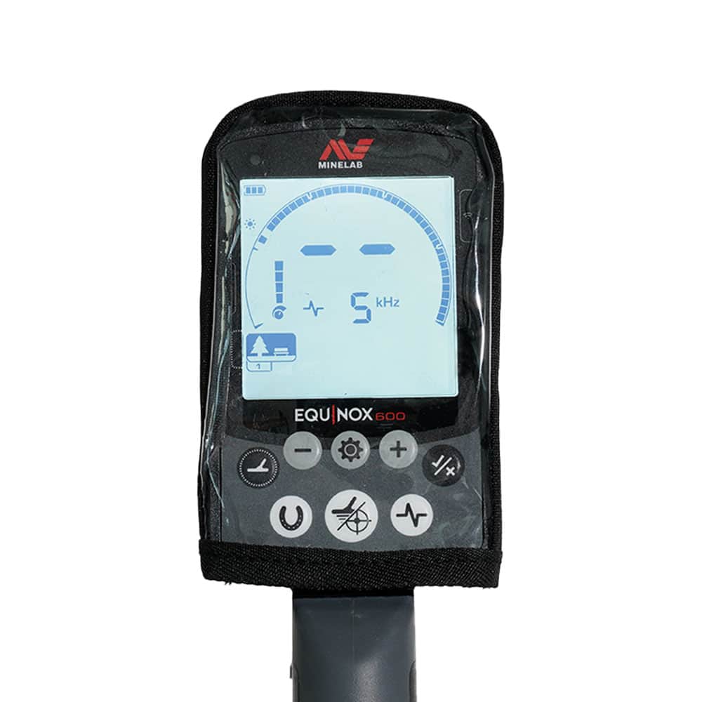 Durable Protective Cover for Minelab Equinox 600 & 800 Metal Detectors - Waterproof & Shockproof Case for Outdoor Treasure Hunting & Beach Metal Detecting