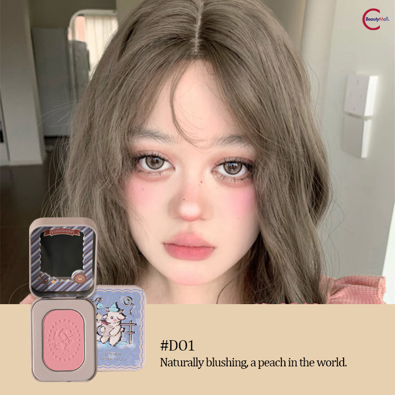 YIGUDIGU Captain Blush - Trendy Women's Blush Makeup for Natural Flush Look | Perfect for Daily Wear, Date Night & Special Occasions