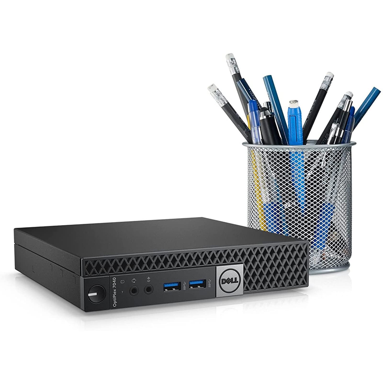 Refurbished Dell Optiplex 7040 Mini Desktop PC - Intel Core i5-6400T, 8GB DDR4 RAM, 240GB SSD, USB 3.0, HDMI, Windows 10 Pro - Perfect for Home Office, Business & Gaming