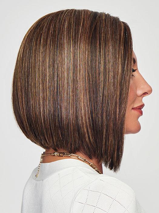 HF Synthetic Lace Front Wig with Mono Part - Natural Looking Human Hair Wigs for Women - Perfect for Daily Wear, Cosplay and Special Occasions