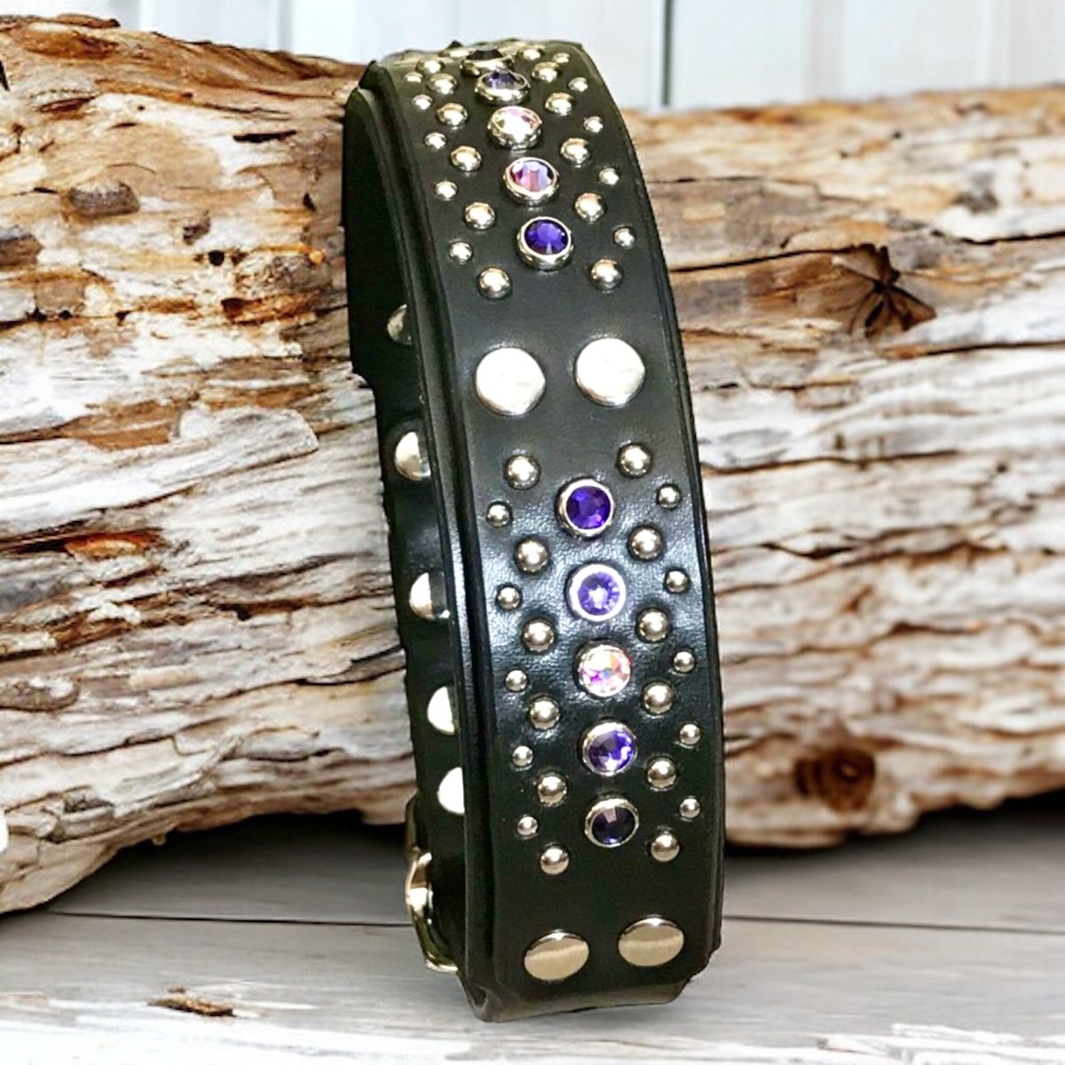 Premium Indira Leather Dog Collar – Adjustable, Durable & Stylish for Small, Medium & Large Dogs – Perfect for Daily Walks, Training & Outdoor Adventures