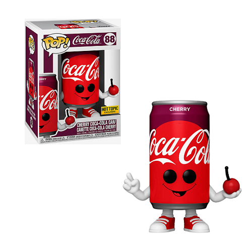 Funko Pop! Coca-Cola Cherry Soda Can #88 Collectible Vinyl Figure - Perfect for Coca-Cola Fans, Collectors & Pop Culture Enthusiasts - Great for Display, Gifts & Home Decor