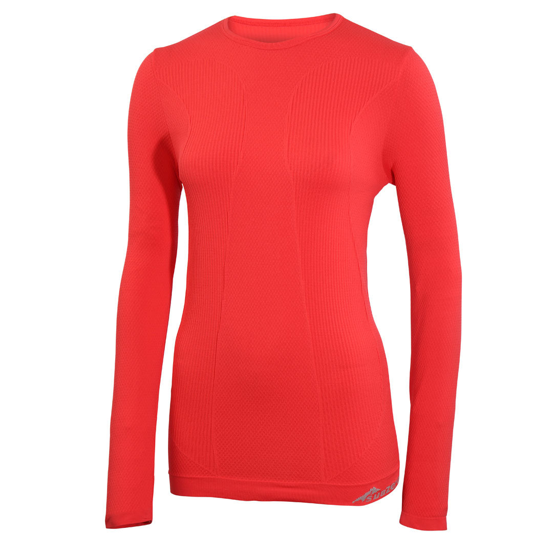 Factor 1 Plus Women's Thermal Long Sleeve Base Layer Top - Warm Winter Shirt for Hiking, Skiing & Outdoor Activities