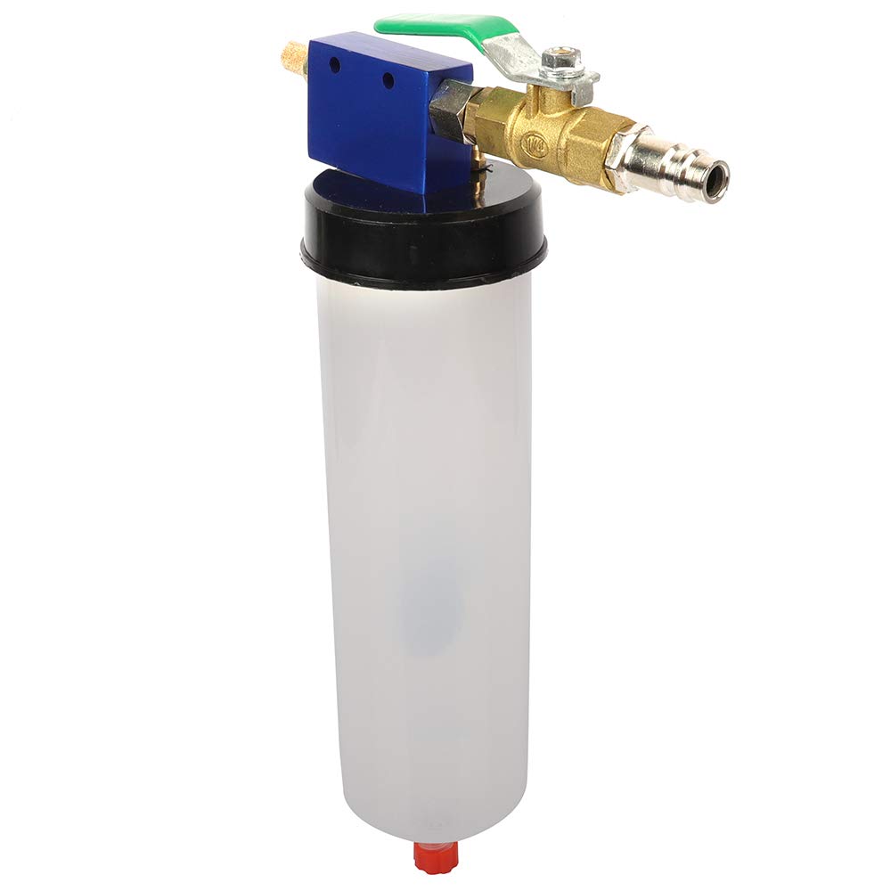 SCITOO Universal Brake & Clutch Fluid Bleeder Kit - Pneumatic Vacuum Pump Tool for Automotive Hydraulic Systems - Works with Cars, Trucks, Motorcycles - Perfect for DIY Brake Fluid Changes & Clutch Maintenance