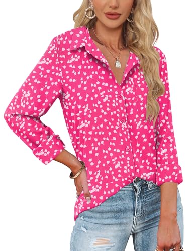Hot Pink Floral