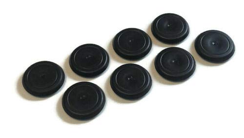 8 Pack Rubber Body Floor Pan Drain Plugs for OEM 55177482AA - Compatible with Jeep TJ Wrangler 1997-2006 - Waterproof & Durable Replacement Plugs for Off-Roading & Car Wash Protection
