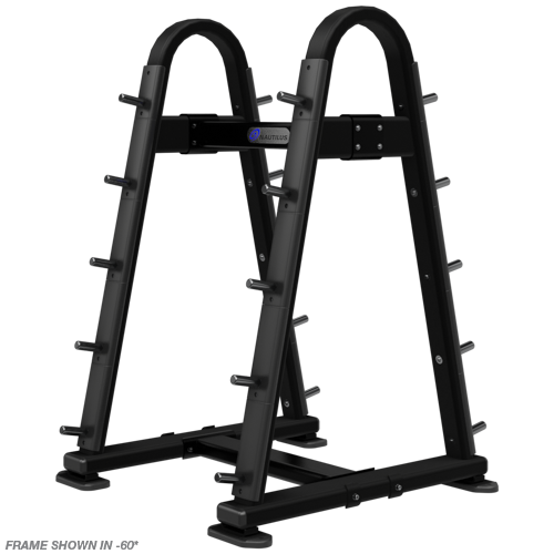 Nautilus Barbell Rack - Heavy Duty Weightlifting Equipment for Home & Gym Strength Training | Perfect for Squat Racks, Deadlifts & Powerlifting Workouts