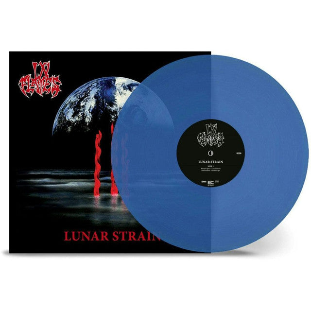 In Flames - Lunar Strain Limited Edition Blue Vinyl LP | Swedish Melodic Death Metal | Record Collection & Music Listening Experience