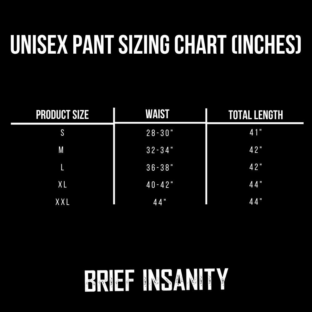 BRIEF INSANITY Unisex Comfortable Lounge Pajama Pants with State & City Chalk Graphic - Soft Loungewear Bottoms for Relaxing at Home, Travel & Sleep