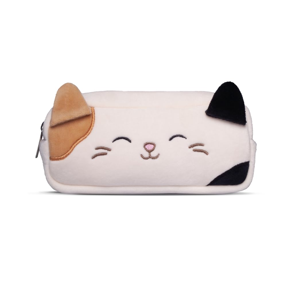 Squishmallows Plush Makeup Bag - Cameron Character for Travel & School