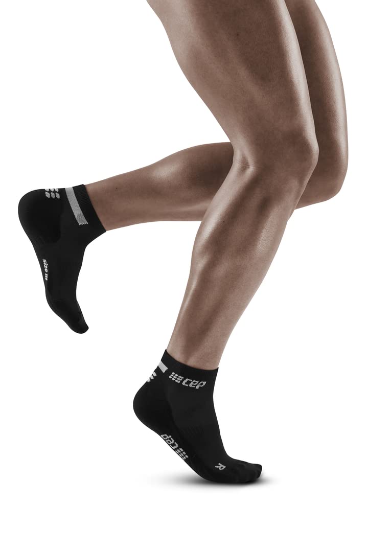 CEP Men’s Ankle Running Socks 4.0 - Performance Low Cut Compression Socks for Athletes & Runners - Ideal for Marathon, Gym Workouts & Sports Recovery