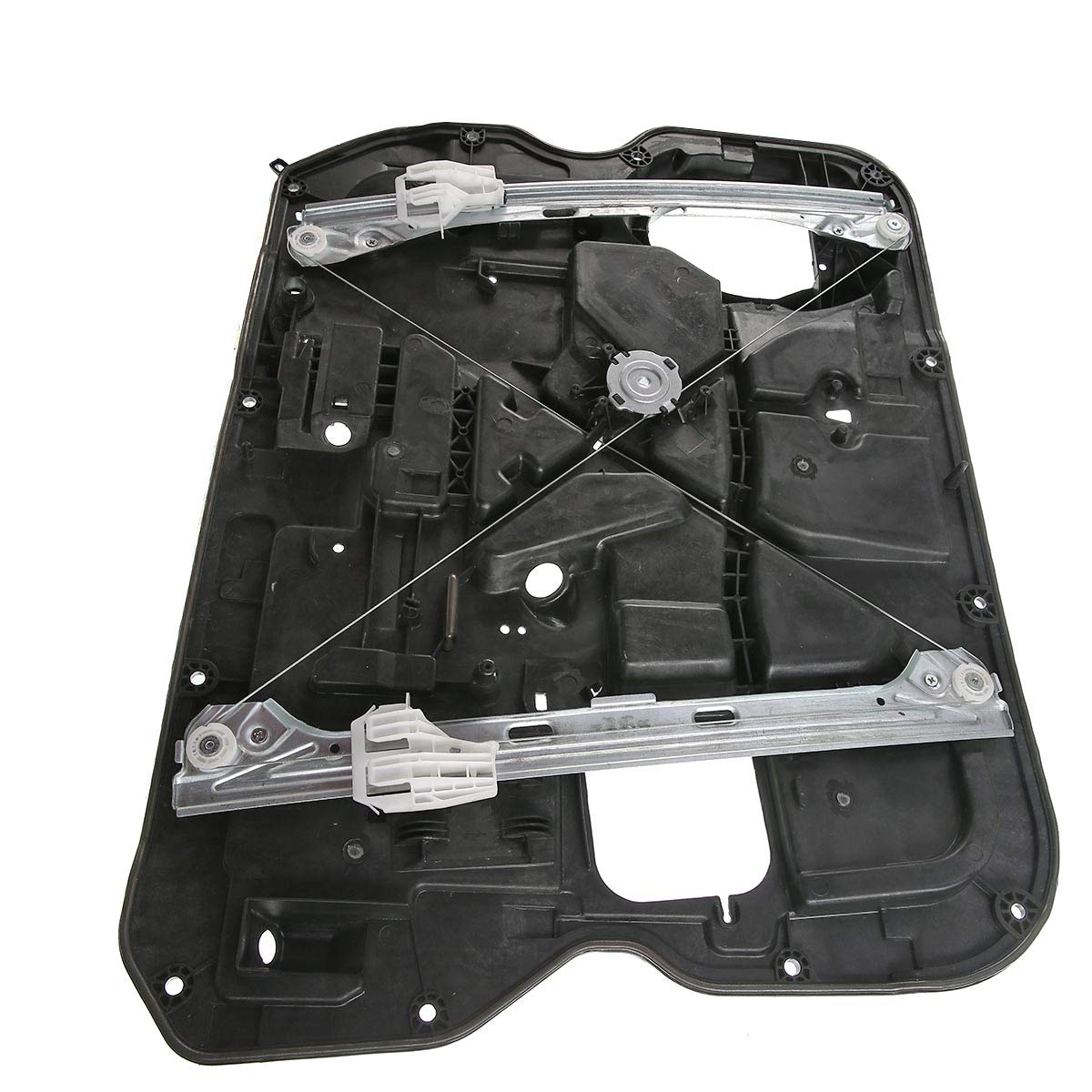 Dodge Ram 1500 2500 Crew/Extended Cab Front Passenger Side Window Regulator and Panel - No Motor Replacement Part | Perfect for Window Repair & DIY Auto Maintenance