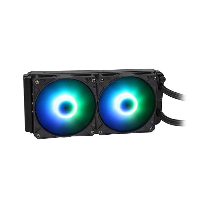 SAMA KW240D 240mm RGB AIO Liquid CPU Cooler - Compatible with AMD AM2/AM2+/AM3/AM3+/AM4/AM4+/AM5 Sockets - High-Performance Cooling for Gaming PCs & Workstations