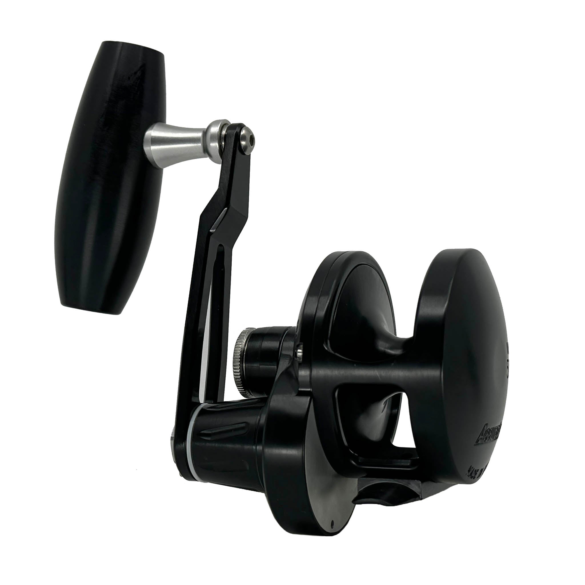 Accurate Valiant Matte Black Lever Drag Fishing Reel - Saltwater & Freshwater Fishing Gear for Offshore, Inshore, and Surf Casting