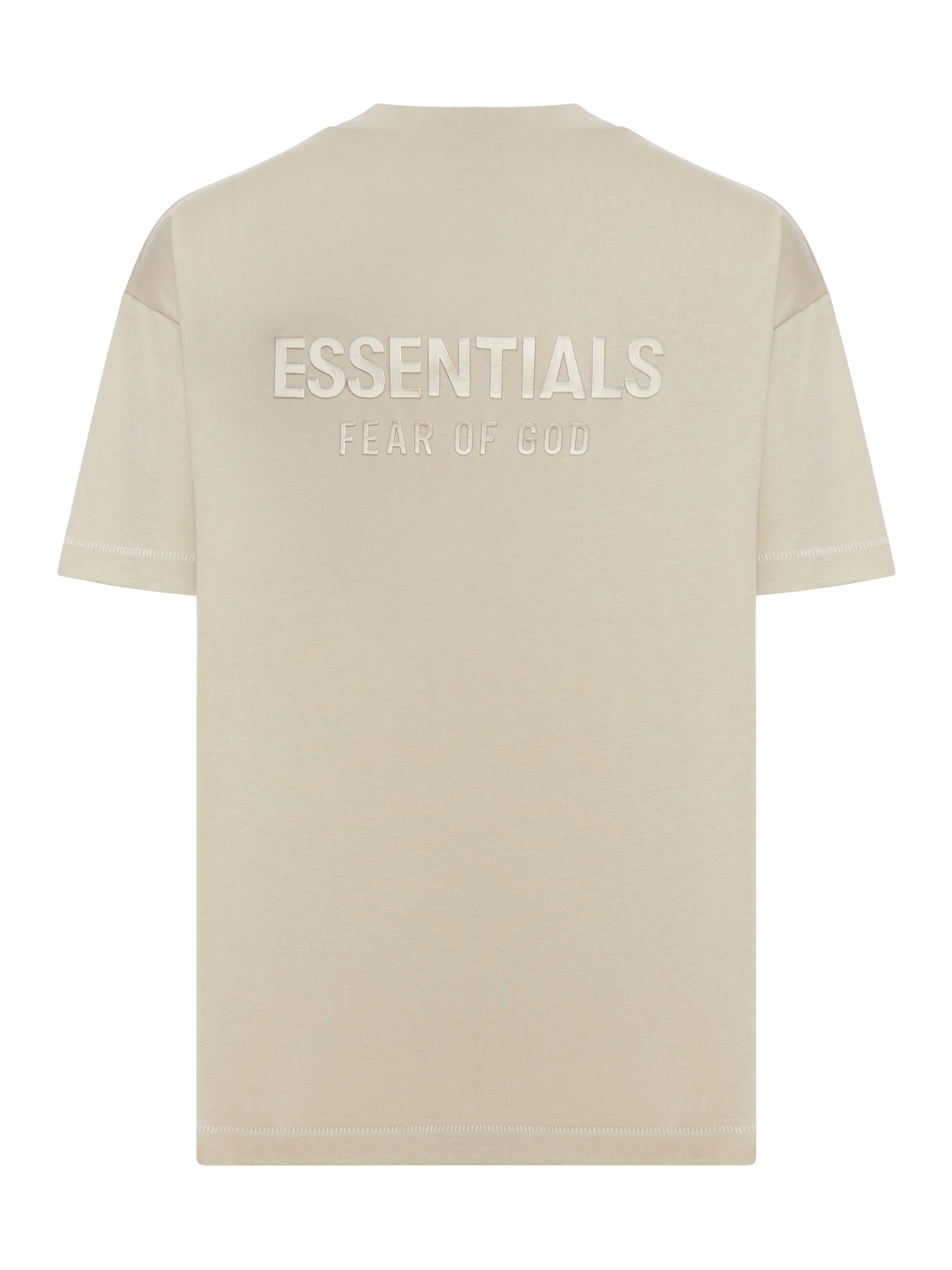 Fear of God Essentials Cotton T-Shirt for Men - Soft Brown Crewneck Tee | Casual Streetwear & Layering Staple | Perfect for Everyday Wear, Gym, and Outfits